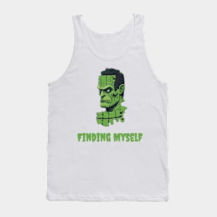 frankenstein finding myself Halloween Tank Top